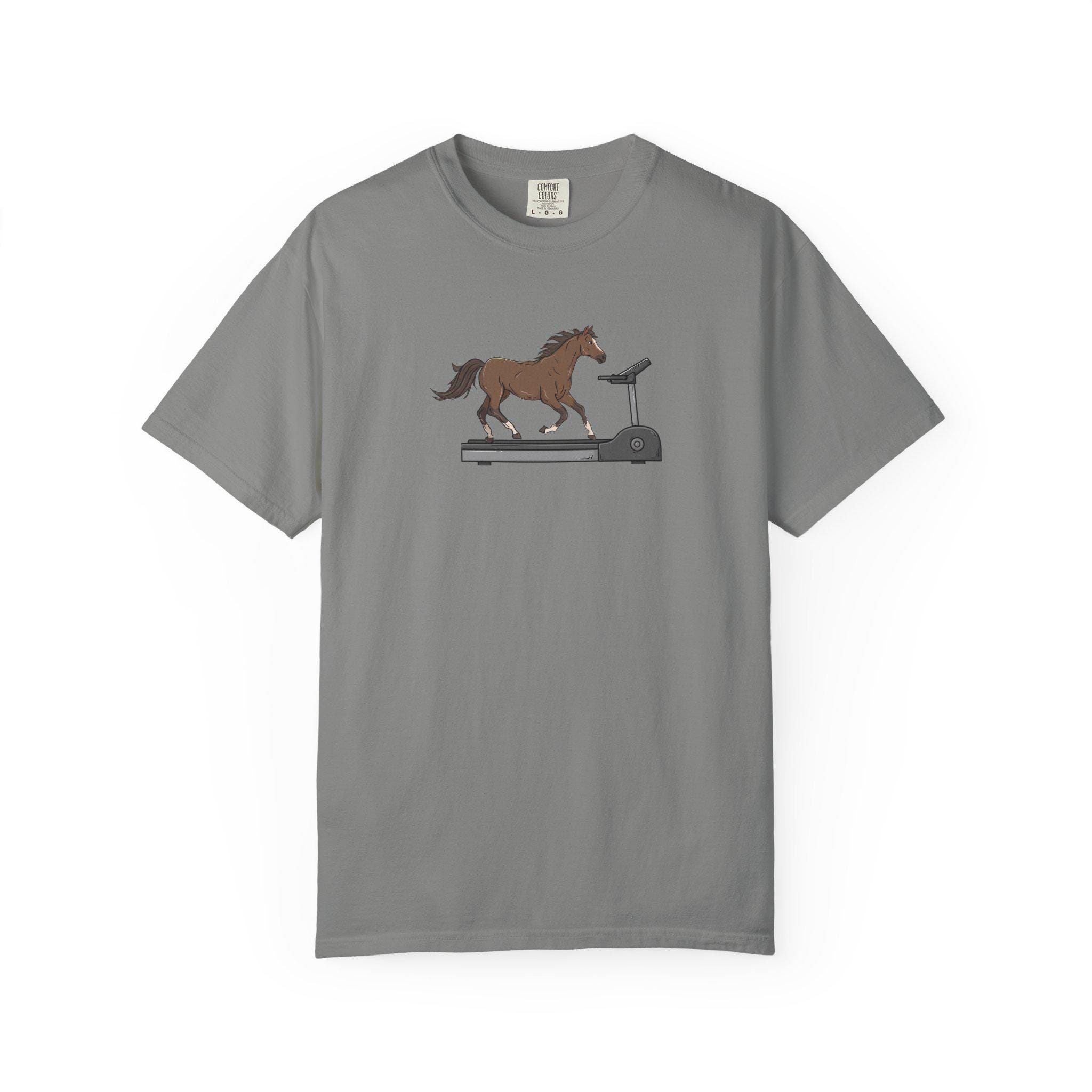 Virginia Tech Horse on a Treadmill T-shirt | Hokie Football Fan