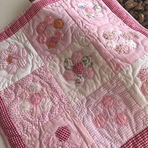 Plantilla PDF de funda de almohada de patchwork, modelo de funda de almohada acolchada de algodón hecha a mano, patrón