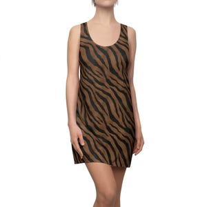 tawny brown dress Marina Rinaldi | Woman - Cotton satin dress with embroidery - Brown Tawny