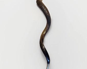 Yemenite Shofar Kudu Horn XXXL 45”-50” (119-130cm) New Kosher Half Polished Free Shipping USA