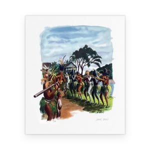 The Welcoming Flautists - Giclee by Marc Davis - Signed and Numbered