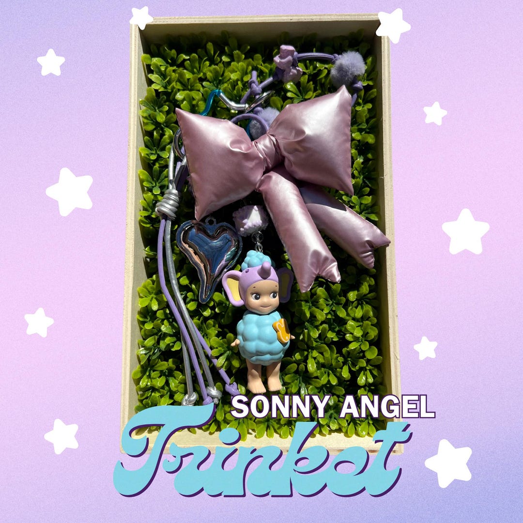 Sonny Angel Bubble Bath Elephant Trinket Keychain - Etsy