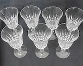ON SALE Cut Crystal Stemware