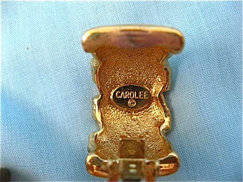 Carolee Gold Tone Earrings