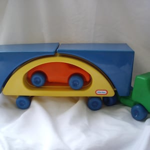 Vintage Little Tikes Car Carrier Toy