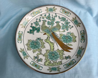 Vintage Gold Imari Hand Painted Collectible Plate