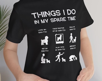 Camiseta Shih Tzu para amantes de cães