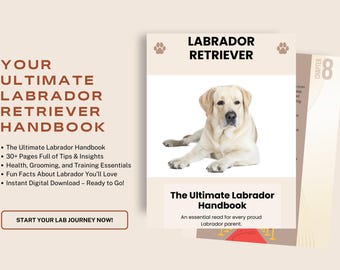 Handbok för Labrador Retriever: Expertvård och träning (e-bok)