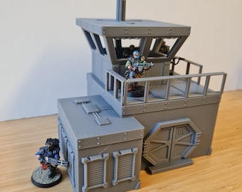 Outpost Base - Terrain - Tabletop Industrial Miniature Wargaming Terrain