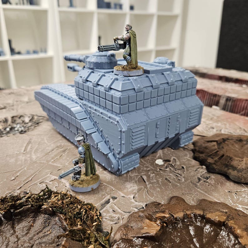 Large Grimdark Battle Tank - FDM Printed - Tabletop Wargaming - Etsy