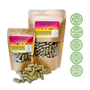 Twilight Tranquility Capsules 350 mg | Valerian, Passionflower & Chamomile Blend | Evening Herbal Formula | 30–120 Count