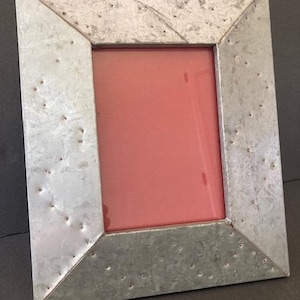 Distressed Metal Frame