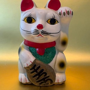 Lucky Cat Piggy Bank - Etsy