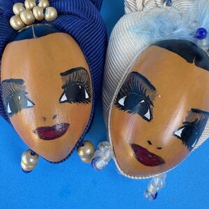 Pair Jamaican Brooches