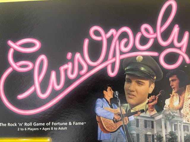 専用ページ ELVIS パチスロ  鍵付 エルビス・プレスリー 遊戯台 Elvis Presley Board Game - Etsy