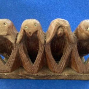 Speak No Evil Monkeys