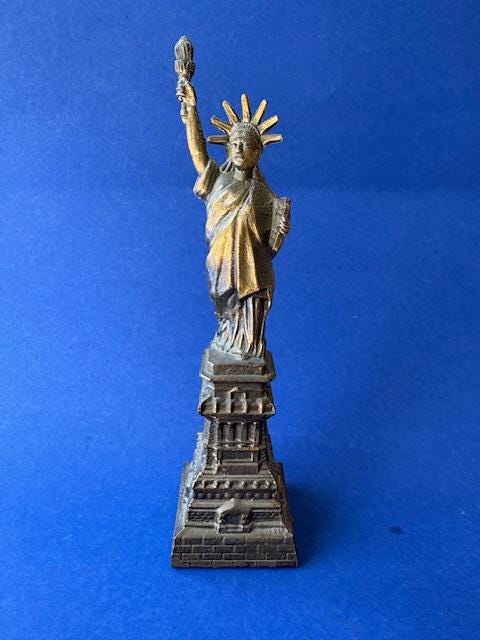 Vintage Statue of Liberty Figurine - Etsy