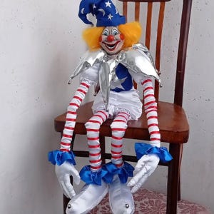 Handmade Poltergeist Clown Doll  1982 - 29 inch