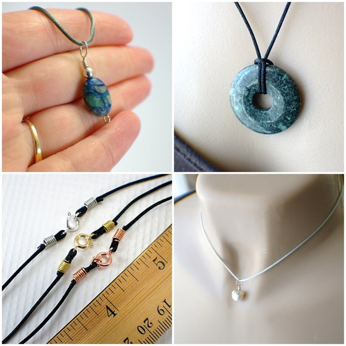 1mm thin satin necklace cord 13 14 15 16 18 20 22 24 26 28 30 Etsy