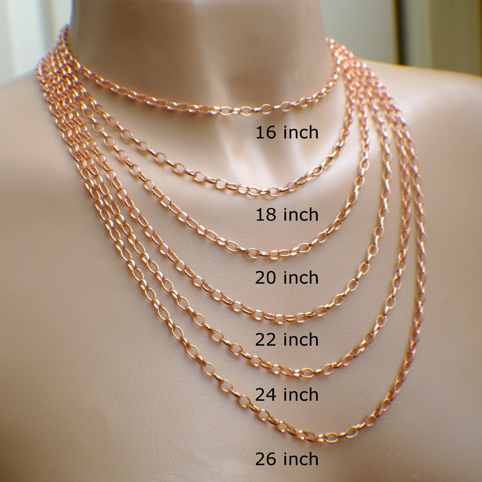 3-8mm-wide-copper-necklace-chain-13-14-15-16-18-20-22-24-26-28-etsy