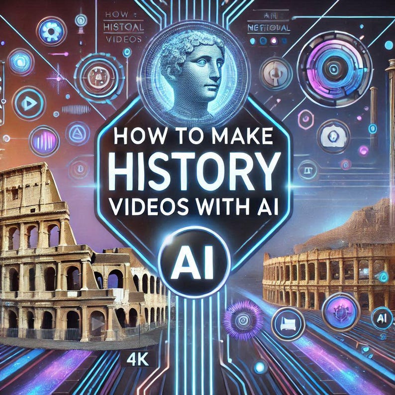 How to Make History Videos With AI - Youtube Course - Using Free Tools ...