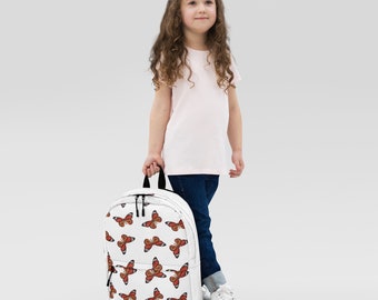 Shiny Butterfly Inspired Unique Backpack main image 1
