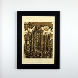 Unique Laser Engraved Wooden Wall Art – One-of-a-Kind Art Accent for Modern Homes, Tactile Wood Artwork, Thoughtful Gift for Art Lovers