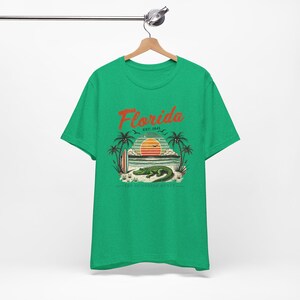 Florida Vintage Tee - The Sunshine State Tee, Summer Shirt, Casual Wear, Gift for Floridians, Florida Love Apparel, Vacation Shirt