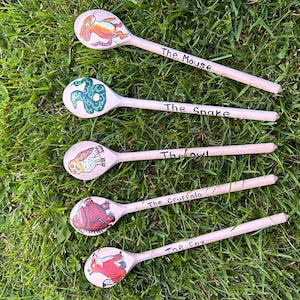 The gruffalo story spoons