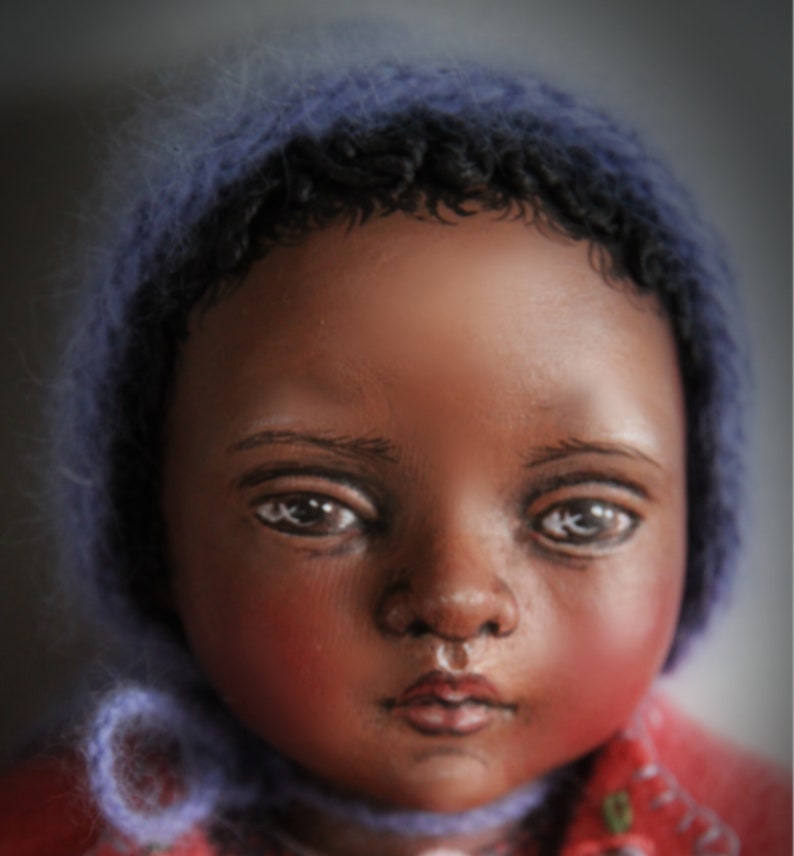 Painting Darker Skin Tones Doll Making Tutorial PDF Etsy