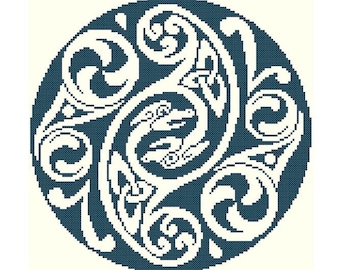 Celtic Animorph Cross Stitch Pattern - Digital Download