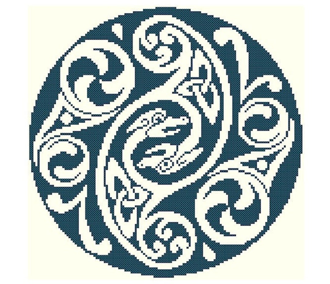 Celtic Animorph Cross Stitch Pattern - Digital Download - Etsy