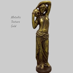 Dione the Divine Water Goddess Garden Statue. Handmade Cement outdoor/indoor garden Statue, classical Greek garden Sculptor, Luxury Fashion