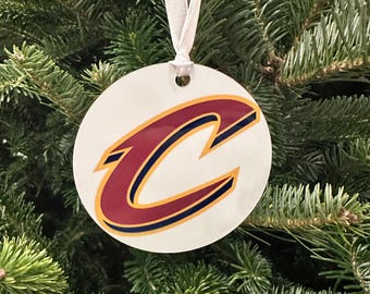 Cleveland C Metal Ornament