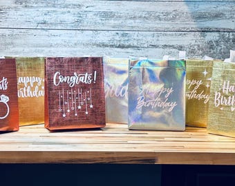 Custom Party Favor Bags – Personalized Bachelorette, Birthday Gift Bags