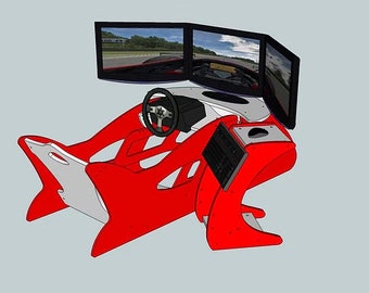 Racing Seat Simulator - CNC / Laser Cut Files