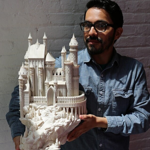Medieval Castel - 3d Print STL Files, Instant Download