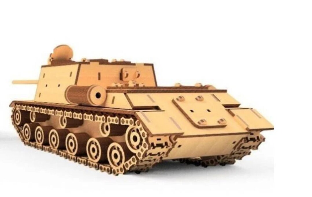 Tank ISU152 - Laser Cut DXF & CDR Files - Etsy