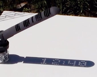 3d Printed Sundial Clock - 3d Printing STL Files, Instant Download