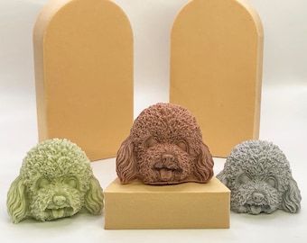 Gift For Kids Soap Handcrafted Children's Gift Bath Time Present Fun Dog Colorful Decor Pippa The Playful Poodle Soap Pack - Set of 12