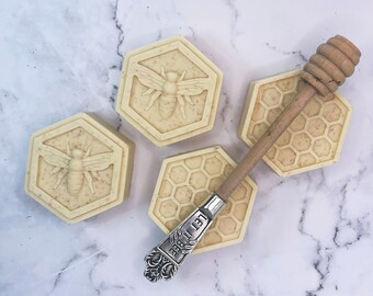 Soap Restorative Gift For Her Healing Present For Mom Wellness Honey Soap Bath Golden Velvet Bliss