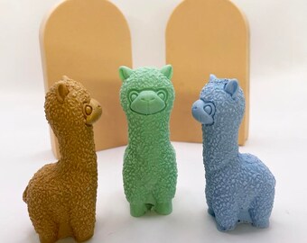 Soap Sculptural Gift For Kids Present Back To School Children Fun Bath Time Playful Décor Lulu The Lovable Llama Soap Pack - Set of 12
