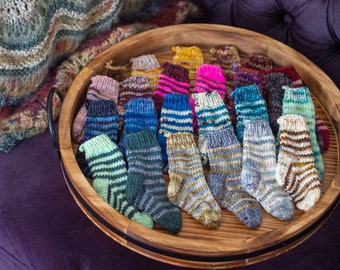 Yuletide Mini Sock Advent: DK Weight, 24 Skein Set