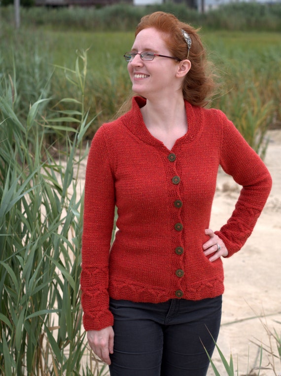 Kenzie Cable Knit Tie Back Sweater Kenzie Cable Knit Tie Back Sweater