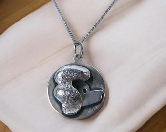 Vintage Beaucraft Sterling Silver Poodle Pendant Necklace – 18" Sterling Box Chain – Mid-Century Dog Lover Jewelry – Marked BEAU Sterling