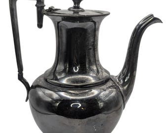 Antique Quadruple Silverplate Wilcox Art Deco Teapot 1800s