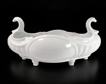 Neu Tettau Bavaria Footed Console Bowl | Circa 1929-1937 | Vintage Porcelain Centerpiece
