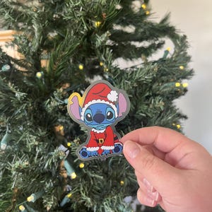 Super Süsse Weihnachtsstickerei Vinyl Sticker