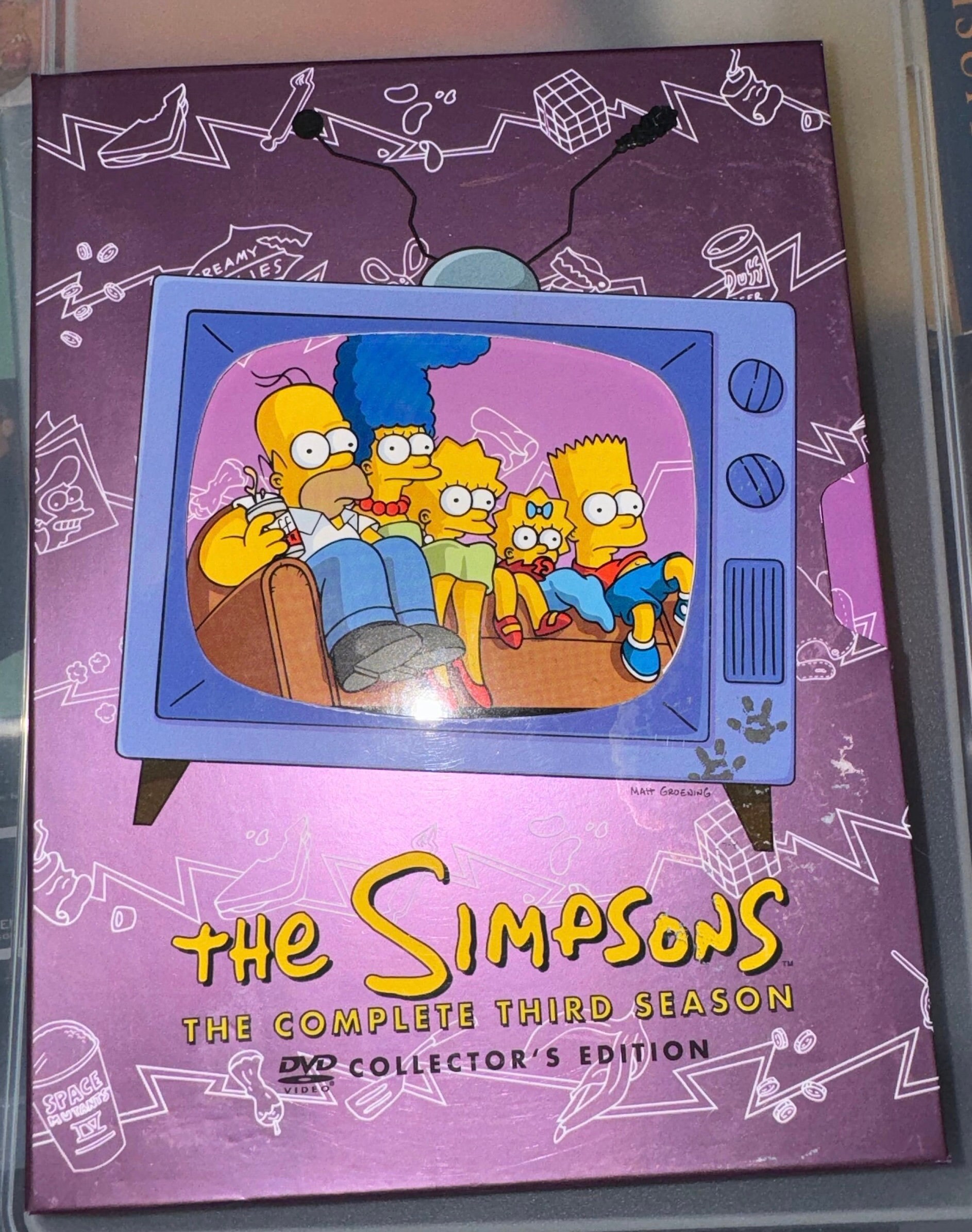 The Simpsons - the Complete Third Season - Etsy