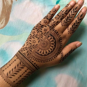100% Natural Jagua-Henna Cone | Hengua Cone | Handmade | 20 grams | Henna Botanica